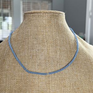 Park Lane Blue Slim Bead Necklace